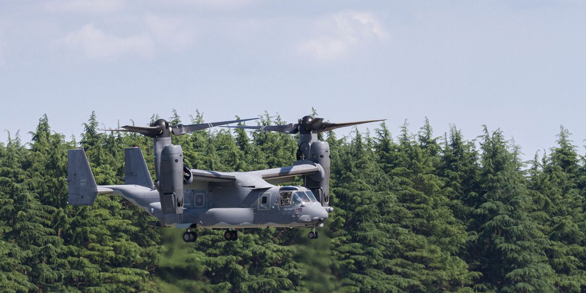 NextImg:US Air Force Osprey crashes off coast of Japan with 8 crew members aboard