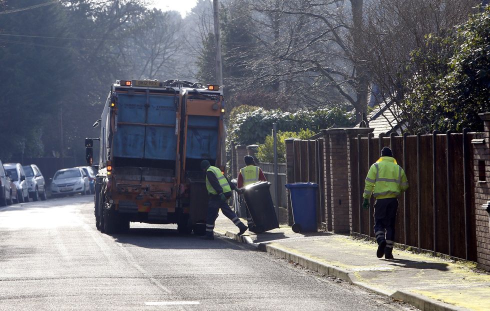 A bin collection