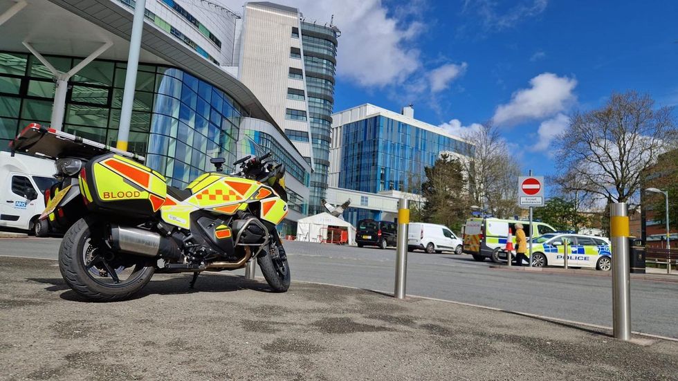 A blood bike