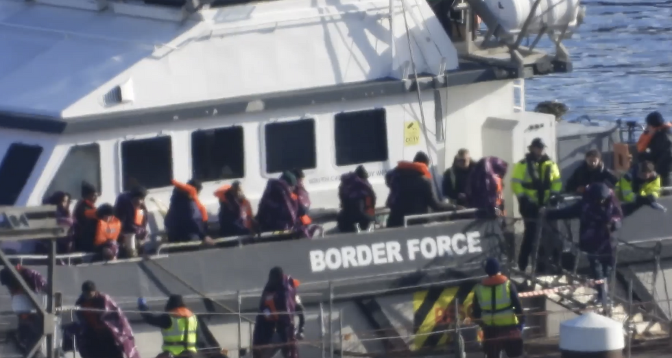 A border force ship