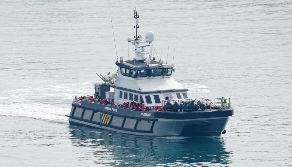 A Border force vessel attended the incident\u200b