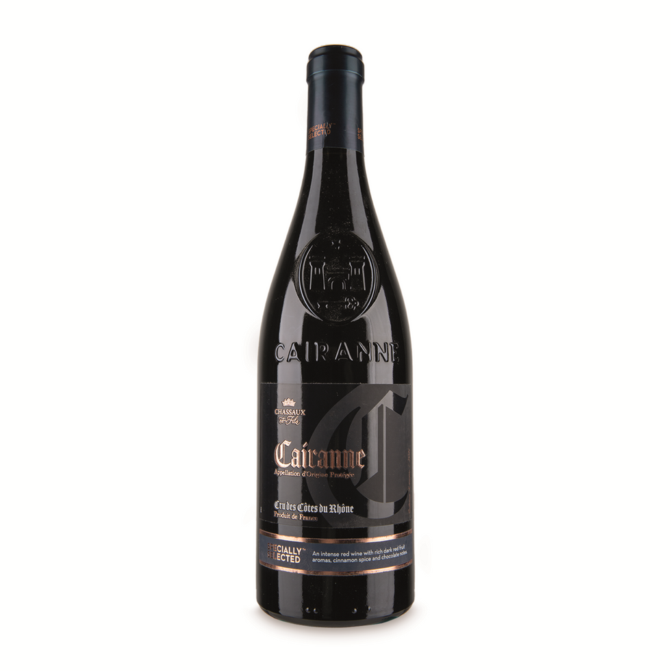 A bottle of wine