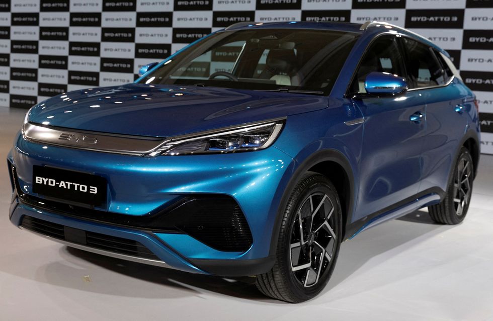 A BYD Atto 3 electric car.