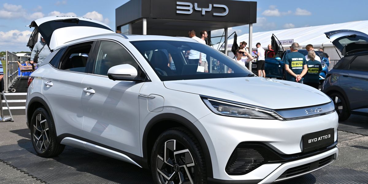 BYD aims to be world's biggest car brand within 5 years amid plans for new European factory