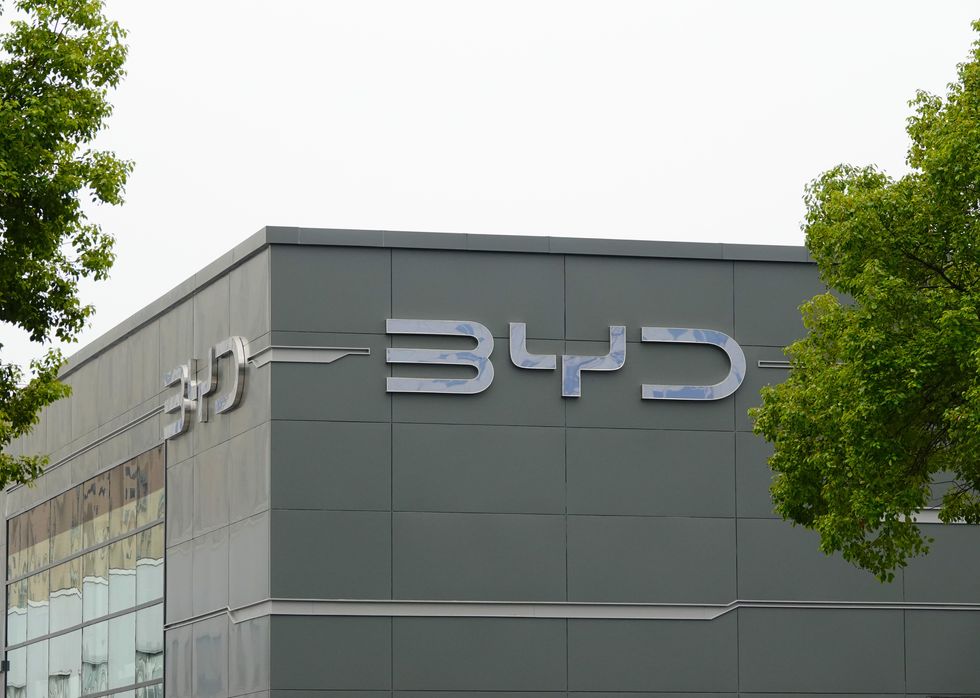 A BYD store