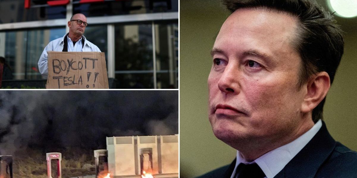 Elon Musk makes feelings clear on Tesla protests as activists storm showrooms and demand boycott