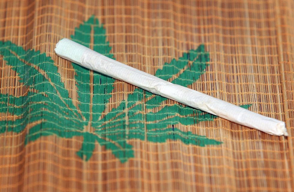 A cannabis joint