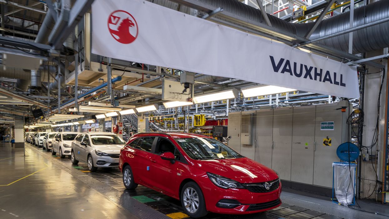 A car manufacturing plant