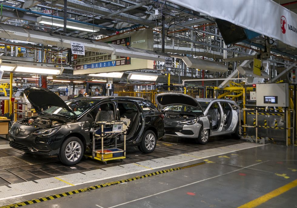 A car manufacturing plant
