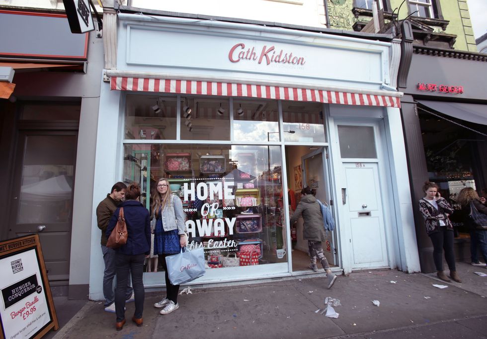 A Cath Kidston store on Portobello Road in Notting Hill, London