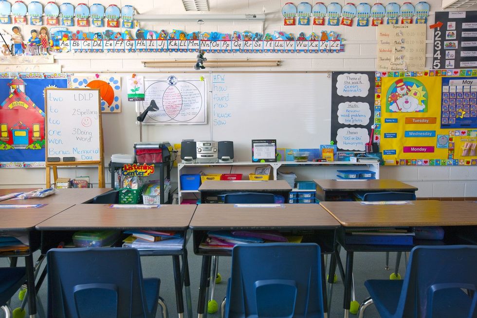 A classroom