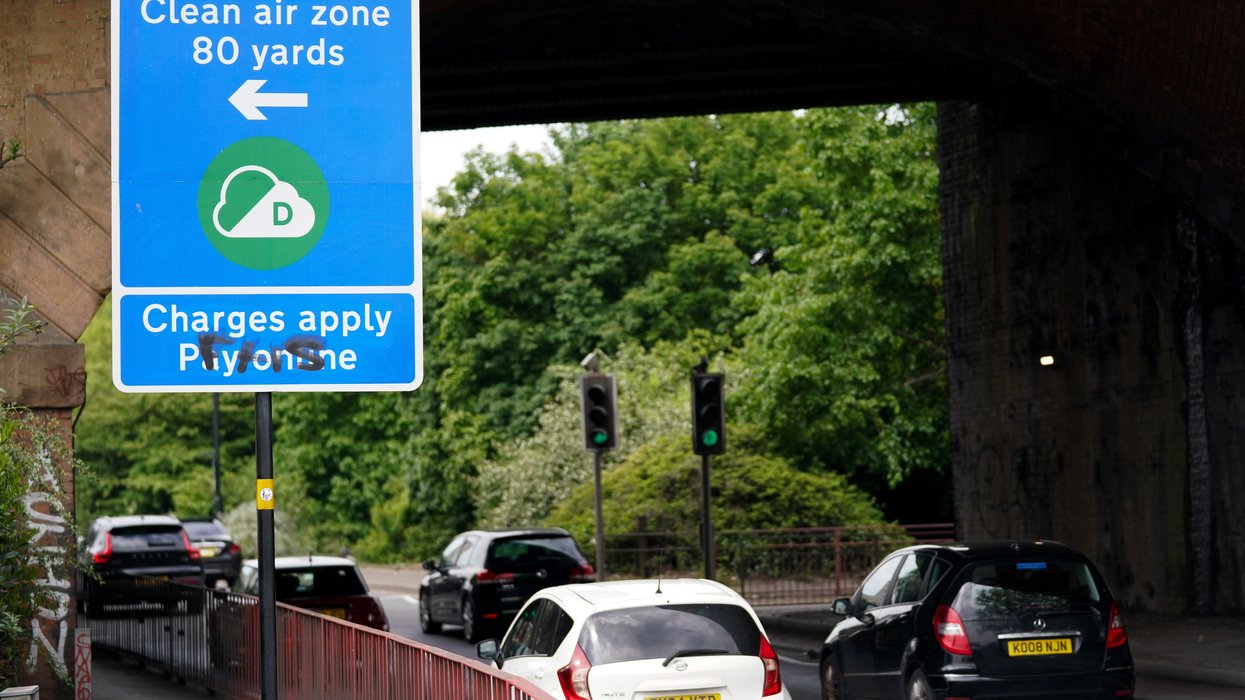 A Clean Air Zone sign