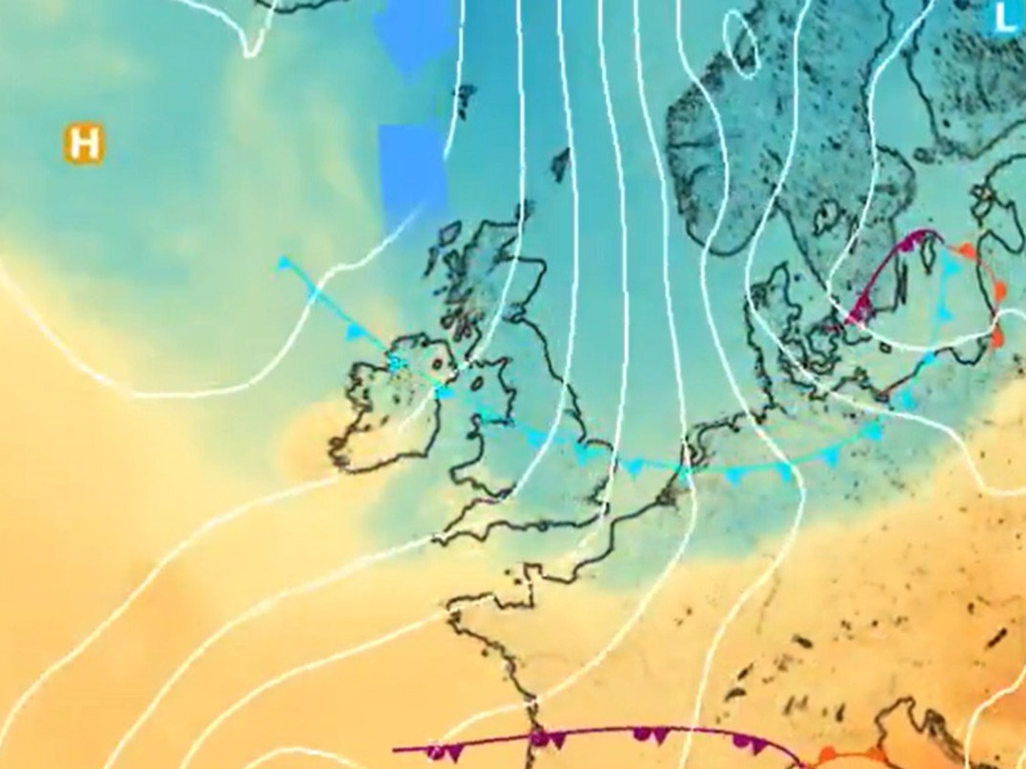 A cold snap descends from the Arctic
