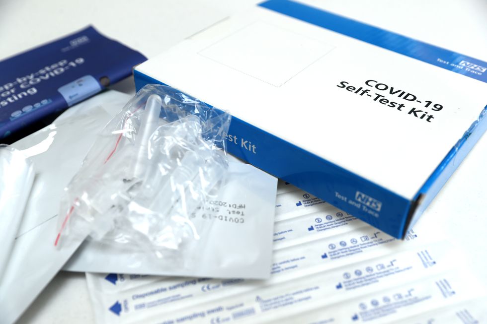 A Covid 19 Self Test Kit.