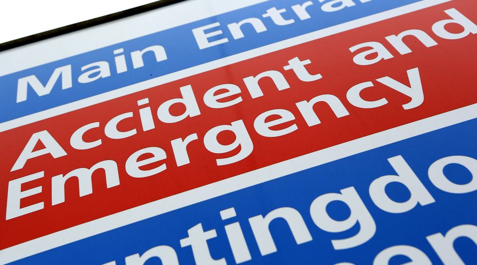 A critical incident has been declared as UK hospitals struggle to cope with new A&E admissions.
