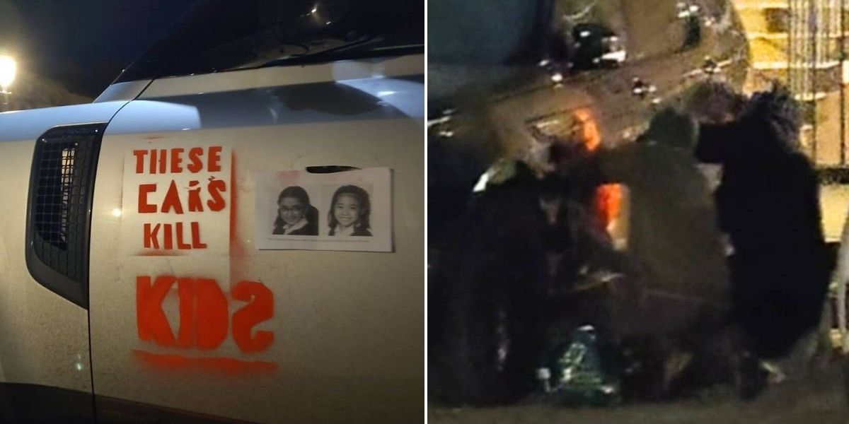 NextImg:SUV owners issued serious threat as climate protesters target 'monster' vehicles - 'Time to hold them to account'