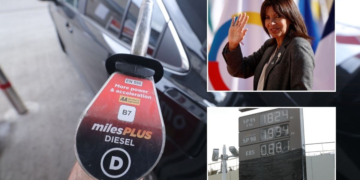 NextImg:Paris filling stations ban diesel sales as Mayor looks to slash speed limits and boost 'social justice'