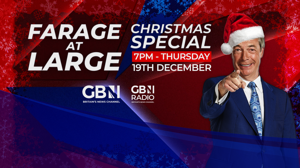 Farage at Large: Christmas Special - How to join the live audience