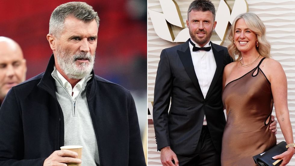 A feud between Roy Keane and Michael Carrick has ignited ahead of today's explosive showdown between Manchester United and Manchester City at Old Trafford