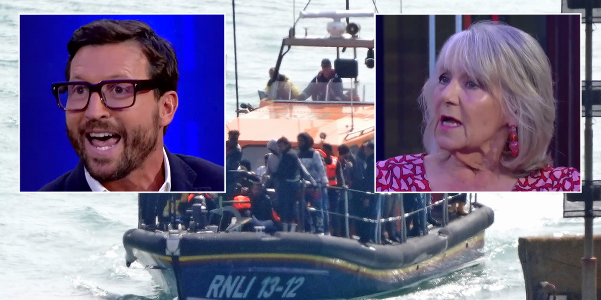 NextImg:Adam Brooks in feisty migrant crisis clash as Channel crossings surge: ‘We ARE a soft touch!’