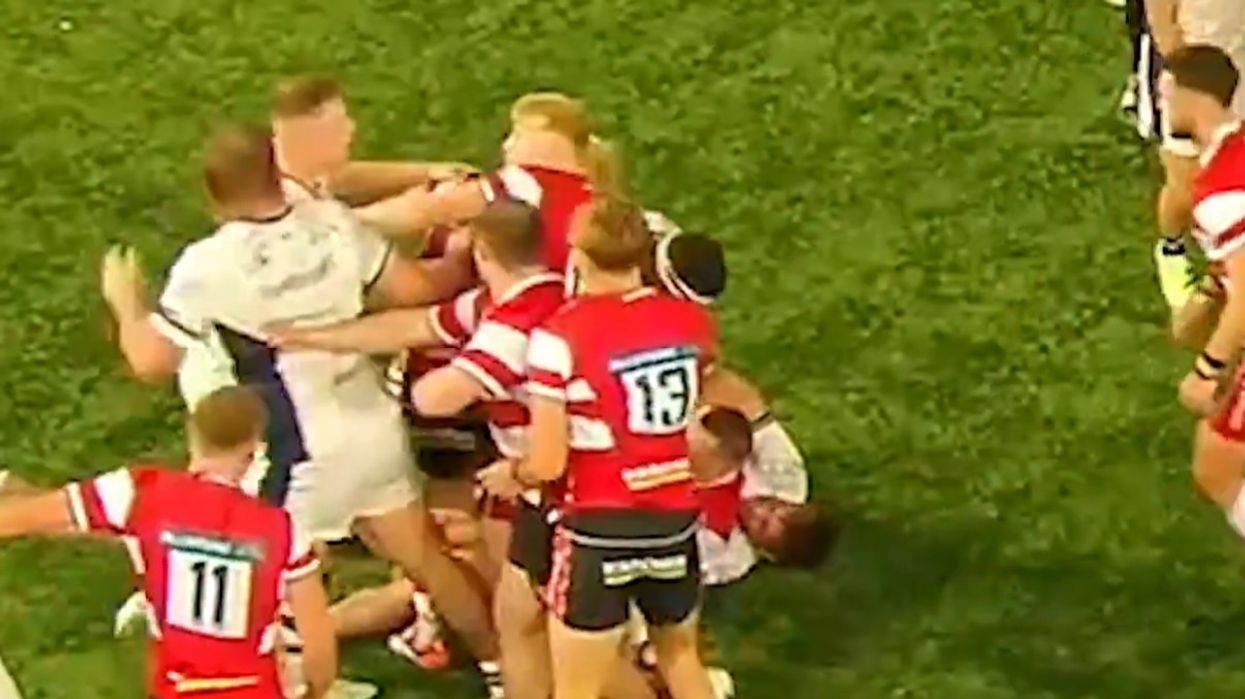 A fight broke out between Bristol Bears and Gloucester in the PREM