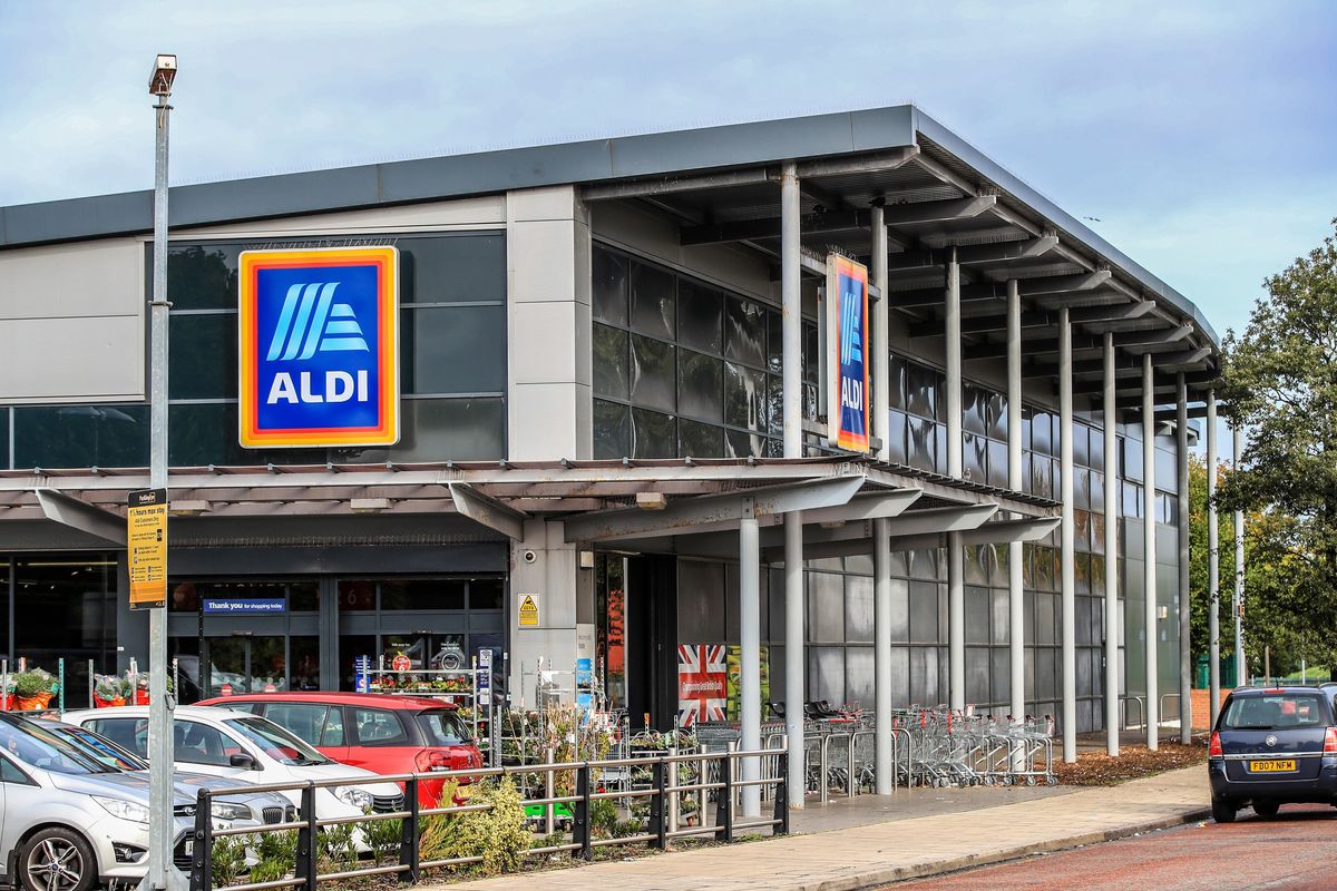 A file photo dated  of an Aldi store