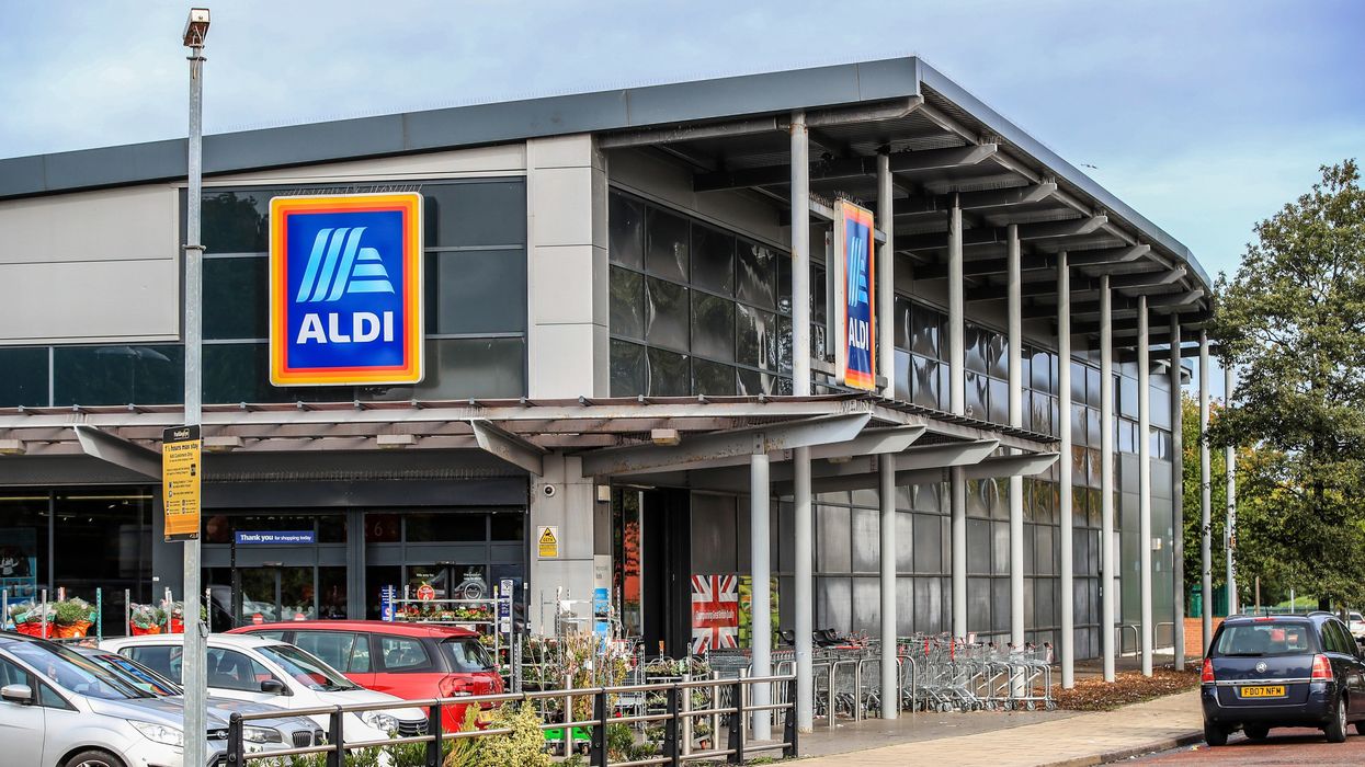 A file photo dated of an Aldi store