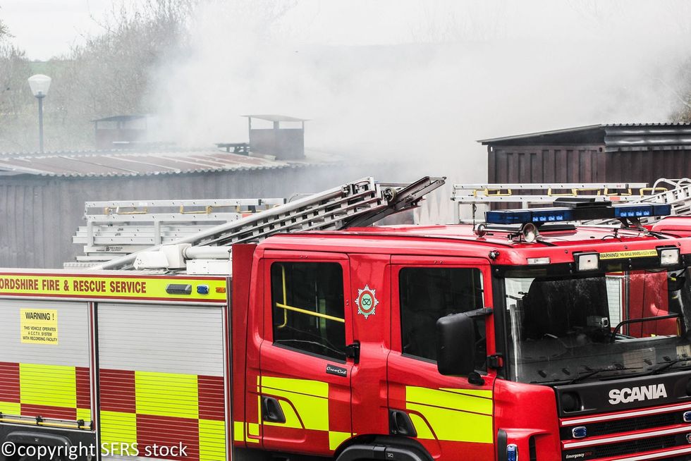 A fire engine