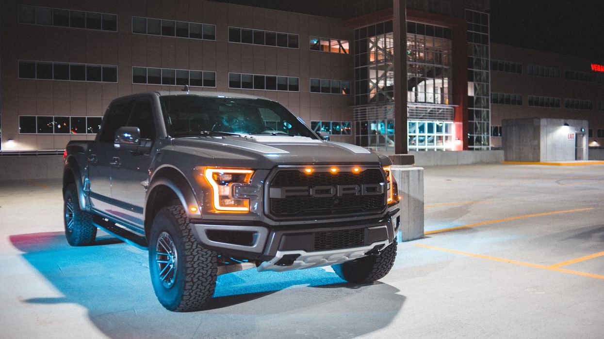 A Ford Ranger Raptor