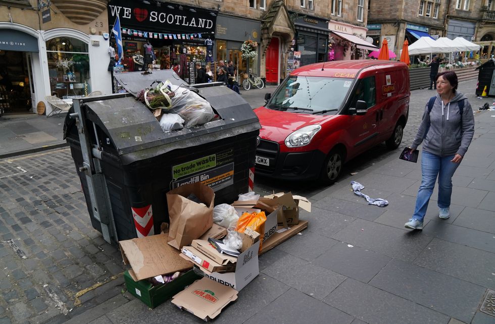 Nicola Sturgeon's bins collected by taxpayerfunded firm despite