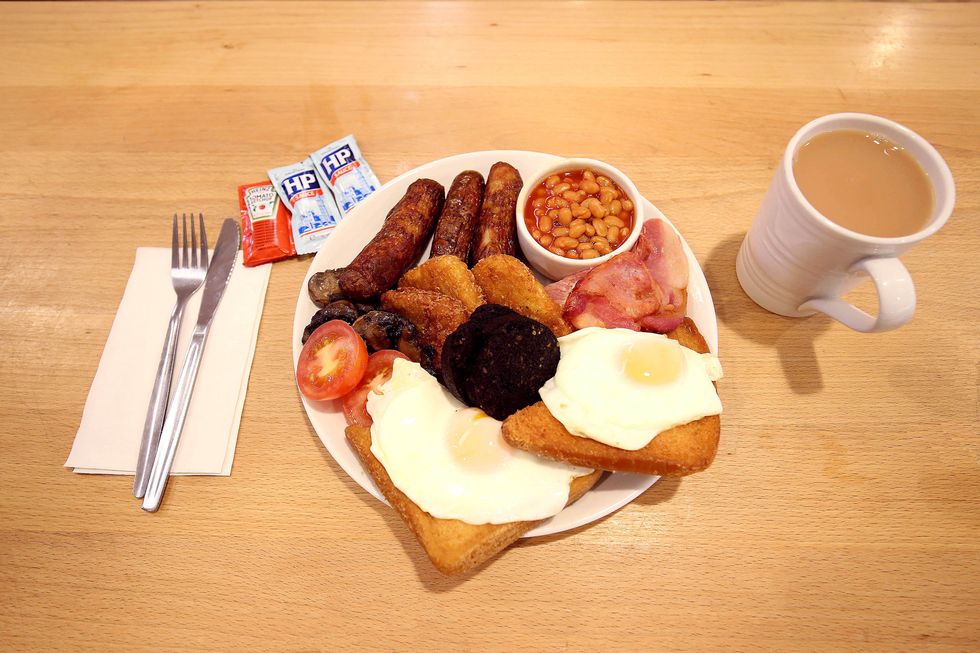 A full English breakfast