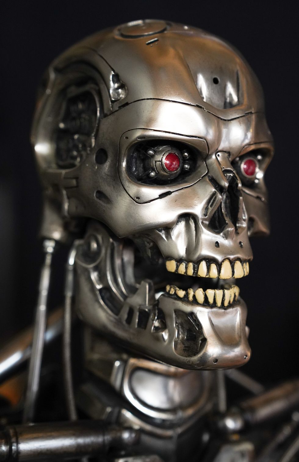 A full-size T-800 endoskeleton from 1991 film 'Terminator 2: Judgment Day