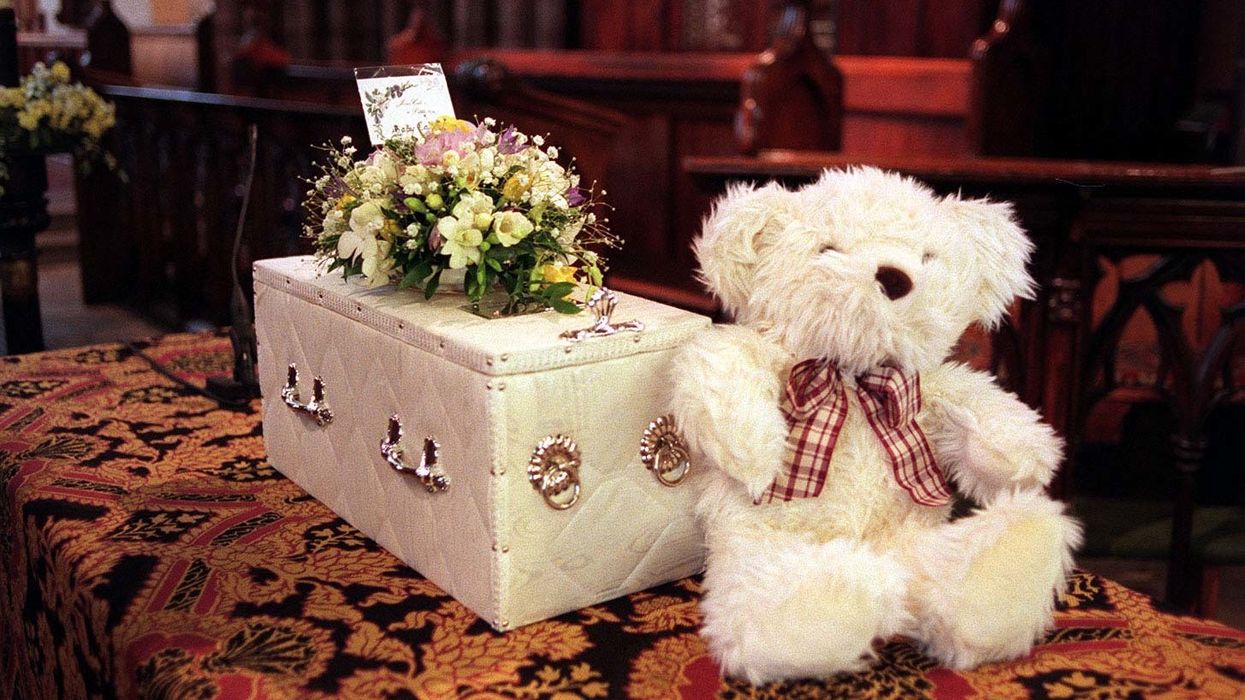 A funeral was held for Baby "Callum"