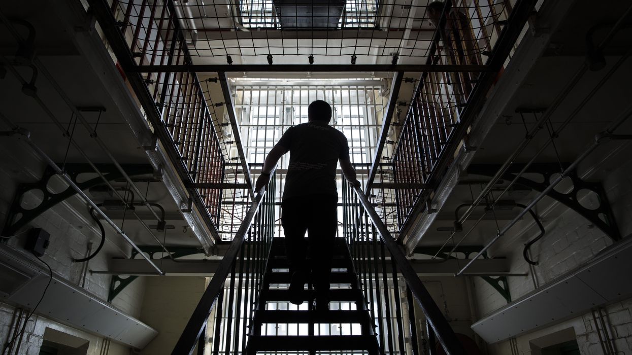A general view inside the former Reading prison building
