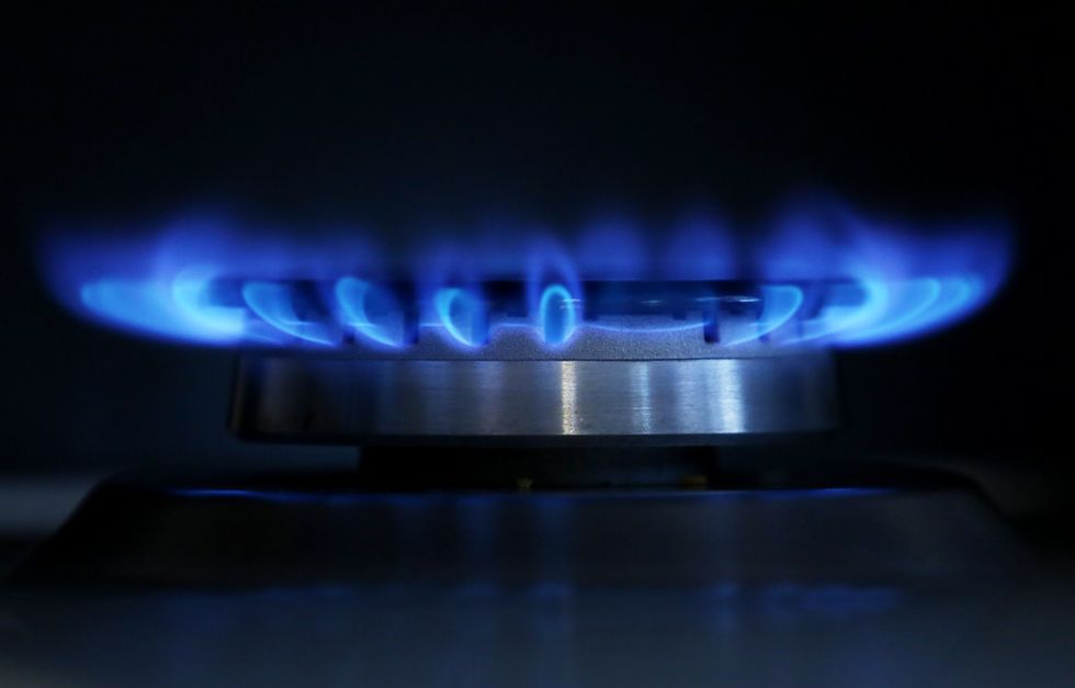 A general view of a gas hob burning as consumer groups are predicting that the UK's other major energy suppliers will raise prices after SSE announced an 8.2\% increase in domestic bills.