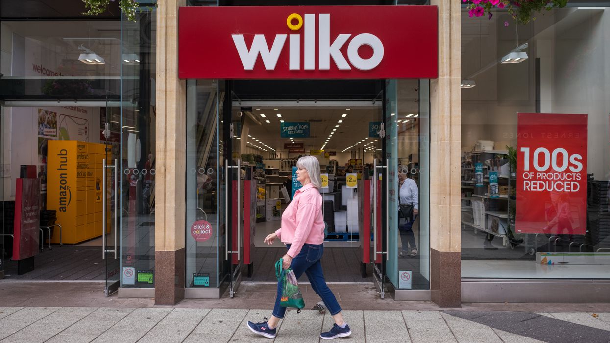 A general view of a Wilko store on August 7, 2023 in Cardiff