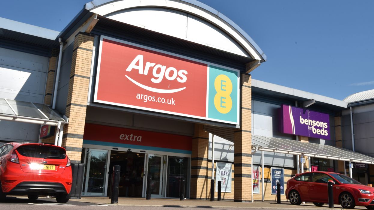 A general view of an Argos and mobile phone EE retail outlet store on July 3, 2018 in Southend on Sea, England