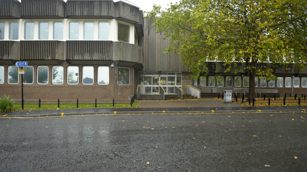 A general view of Merthyr Tydfil Crown Court.