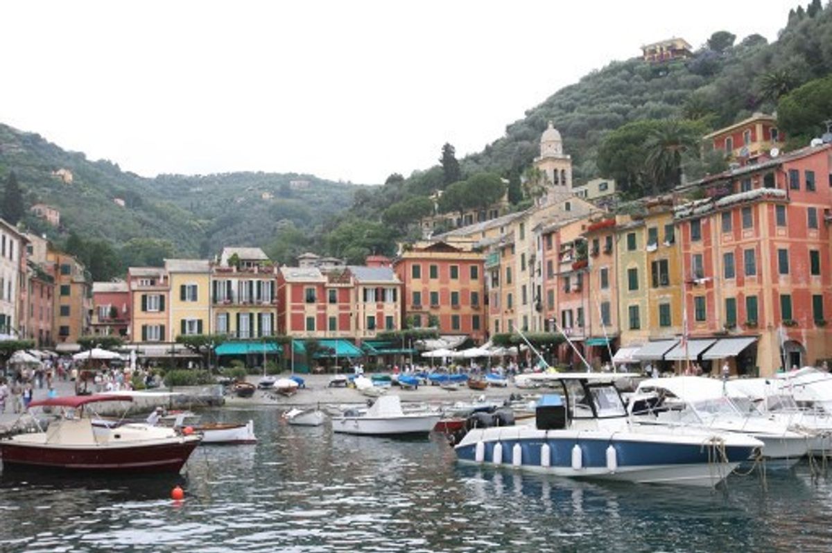 A general view of Portofino