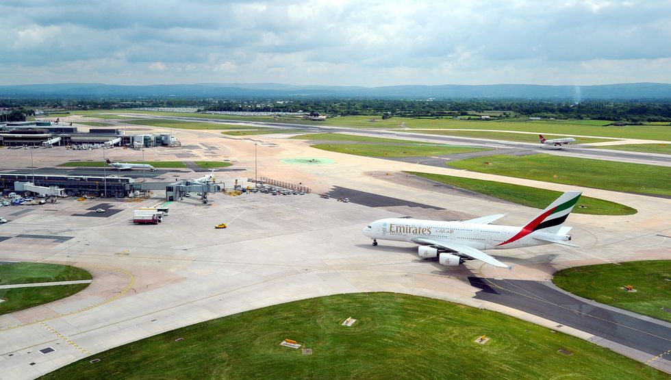 A general view of the airport from Manchester Airport'