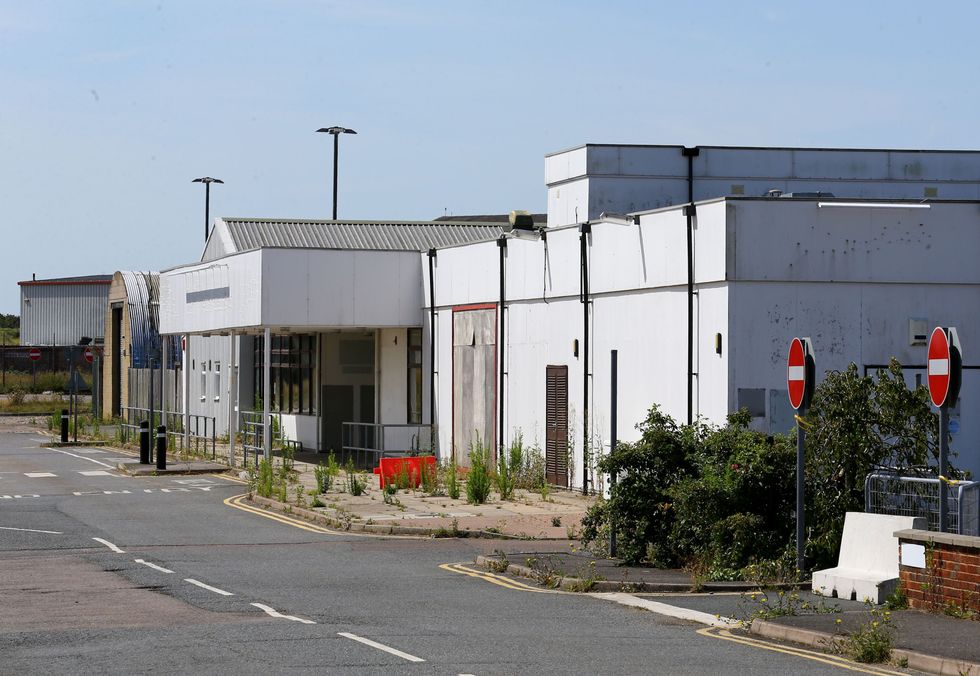 A general view of the disused Manston Airport in Kent as the Government confirmed that it will serve as an emergency lorry park as part of a temporary alternative to vehicles queuing on the M20 when Operation Stack is enforced.