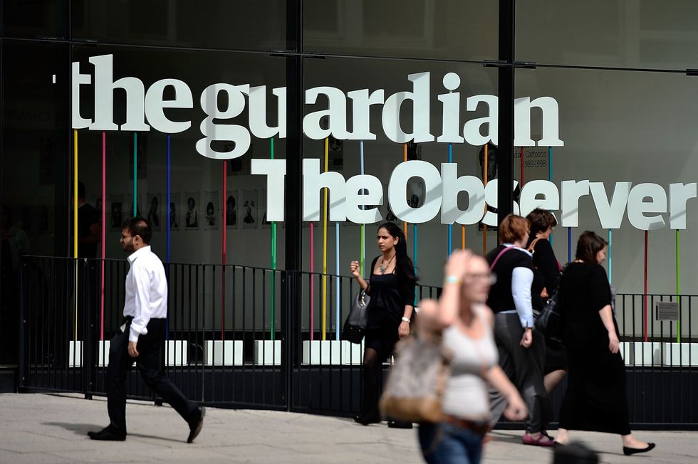 A general view of the Guardian Newspaper offices