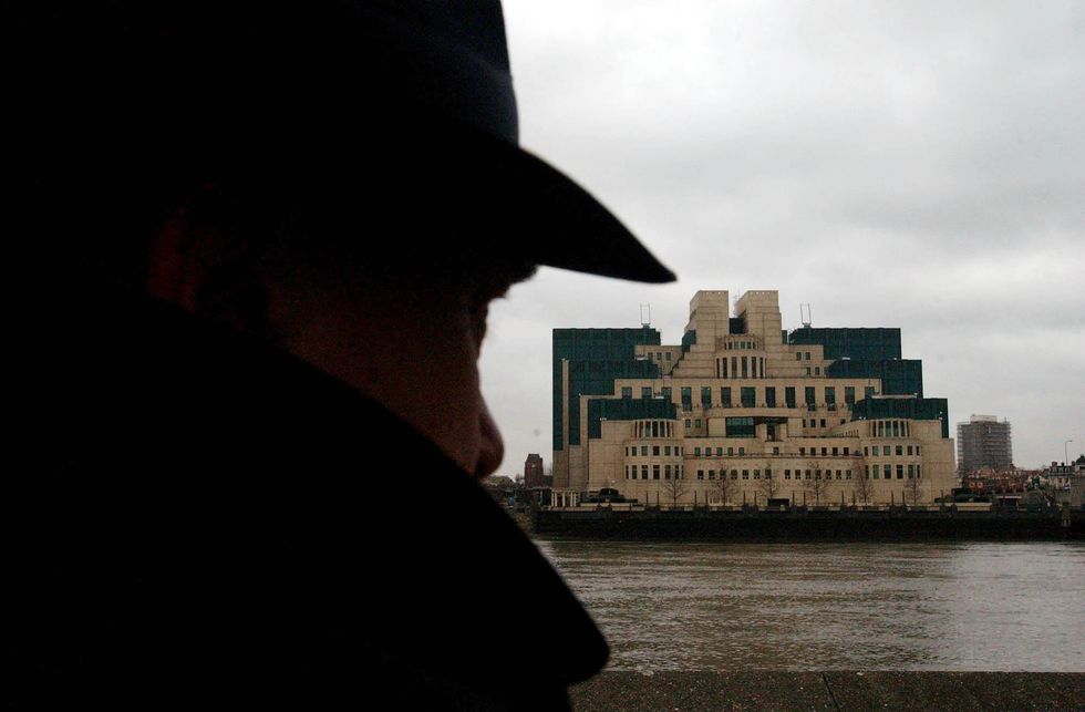 A general view of the MI6 building in central London