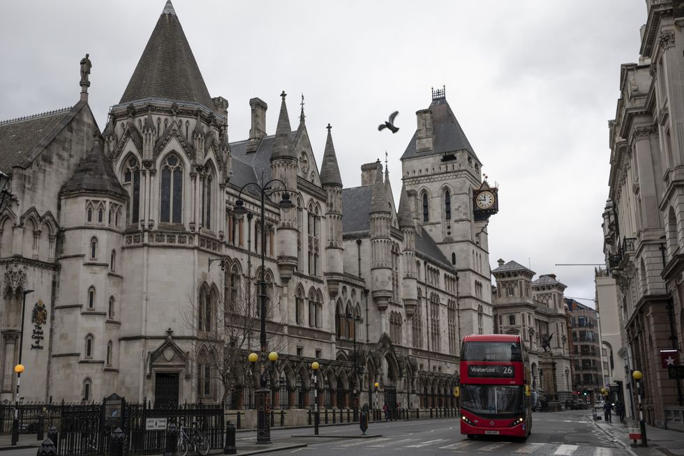 A general view of the Royal Courts of Justice
