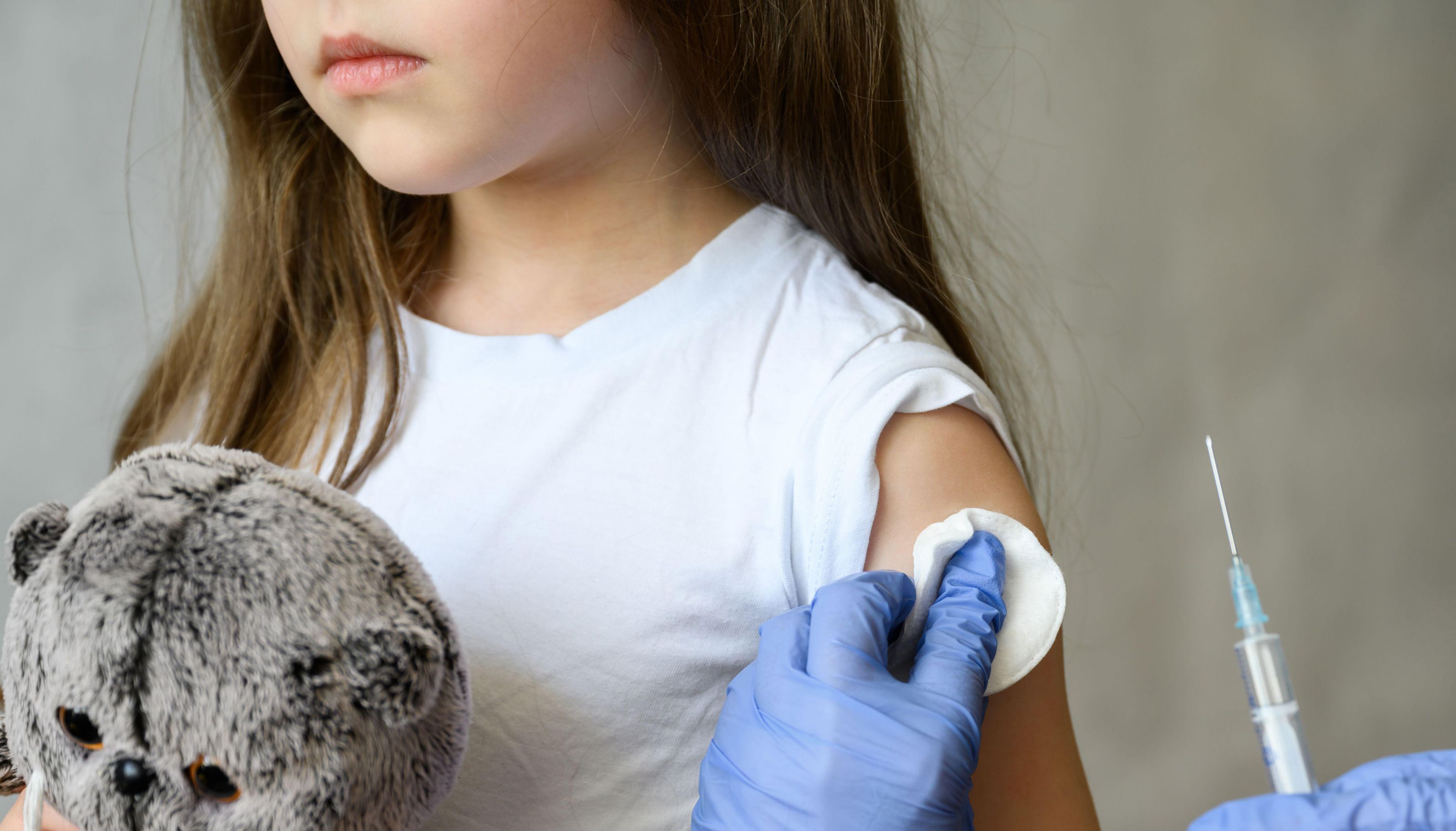 A generic stock photo of a child having a vaccine. See PA Feature FAMILY Measles. Picture credit should read: Alamy/PA. WARNING: This picture must only be used to accompany PA Feature FAMILY Measles.