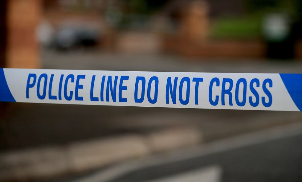 A generic stock photo of police tape at a crime scene in Liverpool.
