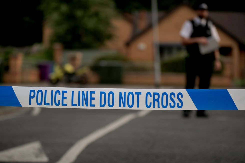 A generic stock photo of police tape at a crime scene in Liverpool.