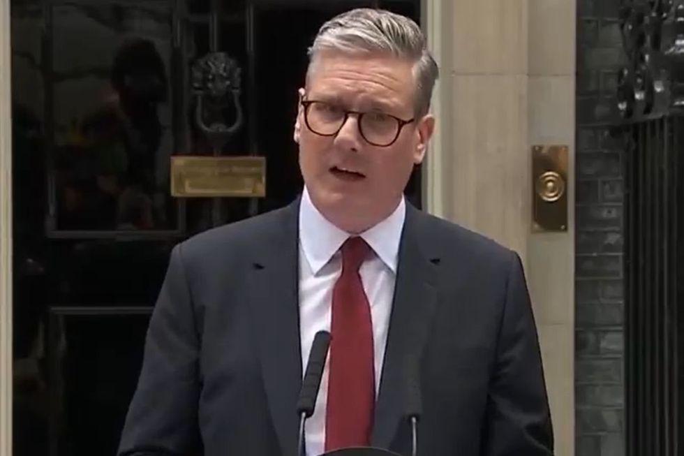 A grinning Reform insider later quipped: 'I know Keir Starmer isn't going to walk, do you reckon he'll get a taxi?'