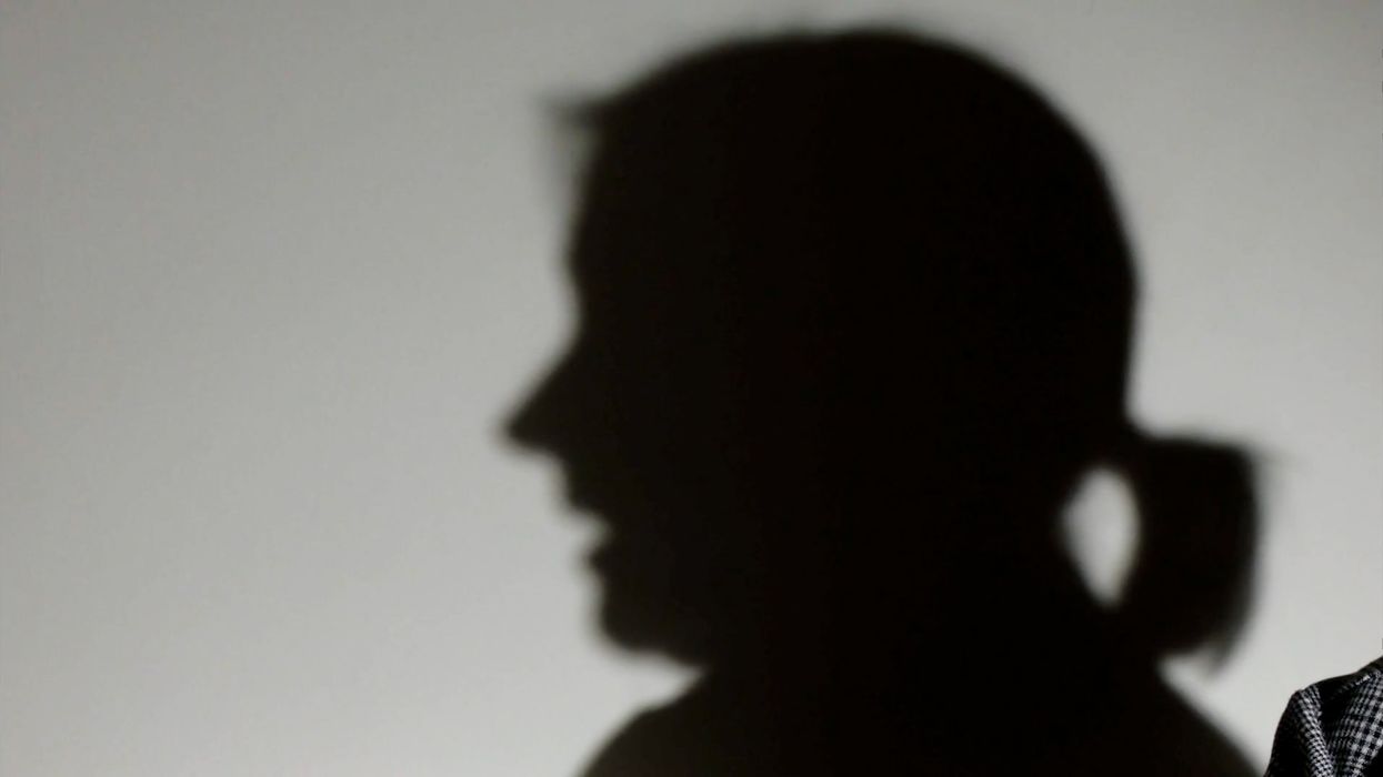 A grooming gang victim speaking with GB News