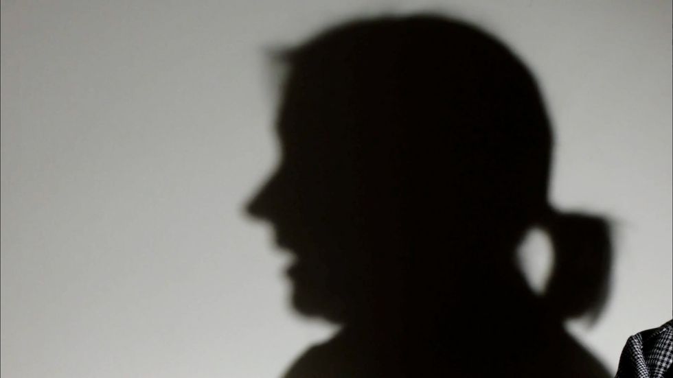 A grooming gang victim speaking with GB News